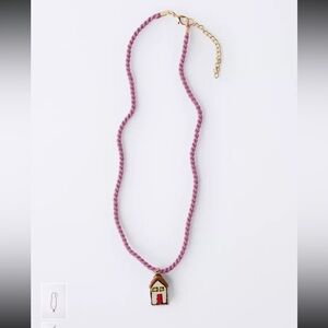 NWT ZARA house necklace